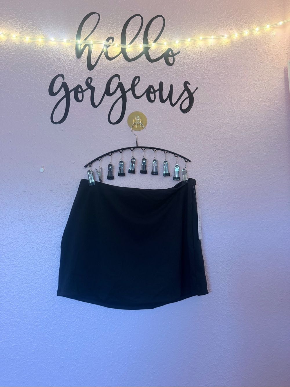 Classic Black Women's Skort - Versatile Everyday Style